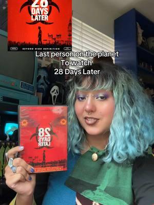I fear 28 weeks later may not measure up #horror #horrortok #horrormovie #horrorrecommendation #horrorreviews #zombies #filmtok #scarymovie #physicalmedia #horrorcommunity #horrorfan 