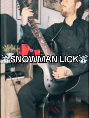 ✨☃️ SNOWMAN LICK ☃️✨ "Everything that irritates us about others can lead us to an understanding of ourselves."  - Carl Gustav Jung  #laniersounds #music #musician #guitarist #metal #guitartok #artist #originalmusic #guitar #riff #djent #guitarplayer #metalcore #guitarra #producer #metaltok #neuraldsp #schecterguitars #7string #merrychristmas 