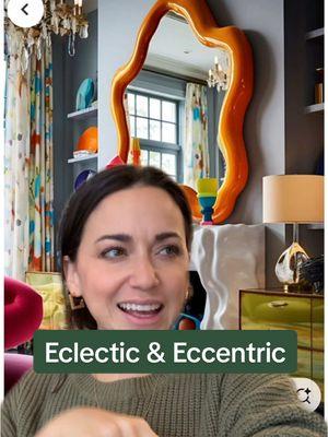 Eclectic & Eccentric  What is the difference #interiordesigner #interiordesigncareer #holiday #howtodesign #eccentric #eclectic #interiordesigntools #howtobecomeaninteriordesigner #degreelessdesign #pinterest #interiordesigneducation #eclecticdecor #eccentricdecor #greenscreen 