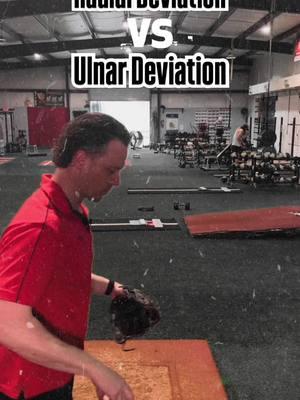 Caption: Radial vs. Ulnar Deviation: What’s Your Wrist Doing? ⚾💥 Your wrist position can make or break the way you throw your pitches. Let’s look at the difference: ❌ Ulnar Deviation 	•	Wrist tilts laterally (towards the pinky). 	•	This kills your ability to pronate and spin pitches effectively. 	•	Most pitchers with this issue cut their fastballs, reducing velocity and control. ✅ Radial Deviation 	•	Wrist tilts towards the thumb. 	•	The best position for pronation acceleration, maximizing spin and optimizing pitch performance. 	•	Perfect for throwing high-spin fastballs and breaking pitches with precision. Mastering wrist position is a game-changer for both velocity and movement. Train smarter to get your wrist in the right position for elite results. 🔗 Learn how to improve your mechanics at TopVelocity.com #TopVelocity #RadialDeviation #PitchingMechanics #ThrowGas #SpinEfficiency #BaseballTraining #ElitePitcher #PitchingVelocity #WristPosition #TrainSmart #BaseballDevelopment 