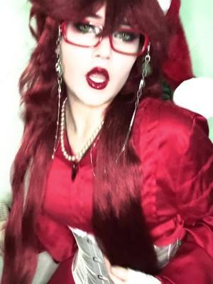 CHRISTMAS GRELL⁉️⁉️ -  (He/they) #grellsutcliffcosplay #blackbutler #cosplay #not_fin29 #grellsutcliff #blackbutlercosplay 