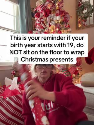 Your Christmas reminder!                         #fyp #genxmom #genxtiktokers #genxwomen #genxtalks #60s #70s  #80s #christmascountdown #christmaswrapping #angiedunnn 