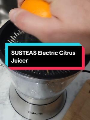 SUSTEAS Electric Citrus Juicer, #susteas #electricjuicer #juicer #citrusjuicer #juices #flashsale #TikTokShop #tiktoksale 