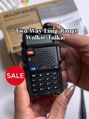 Click link to get your Long Range Walkie Talkie from Two Way Radio. 😃👏🏼 . #ad #walkietakie #twowayradio #emergencypack #bugoutbag #baofeng #baofengtwowayradio #treasurefinds #toptierdecember #tiktokshopfinds #tiktokshopcreatorpicks #fup #foryou #emergencybag #CapCut 