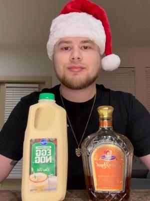 Replying to @imgoddessisis Merry Christmas 🎄🍻 #izzydrinks#mixeddrinks#holidaydrinks#eggnog#drinkreview