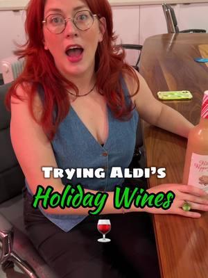 we got you emily for christmas 💚 #aldiwine #aldifinds #holidaywine @Emily Fran Fleming 