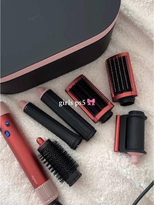 a girls version of a ps5 🎀☁️ @Dyson USA  #dysonairwrap #dyson #dysonhair #dysonairwrapcurls #dysonunboxing #unboxing #giftsforher #christmascountdown #pinkdyson #girltherapy #thatgirl #haircare #trending #foryou #viral #pinkmas #hairtok #girlies 