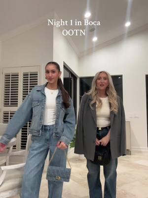 Stay tuned for more fam content / nightly fit checks 💅🏻💅🏻 #ootn #sisters #boca @chlo 