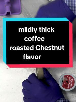 Roasted Chestnut coffee!  Day 9!  Mildly Thick. #dysphagia #dietitiansoftiktok #dysphagiadiet #dietitian #slp #iddsi #speechies #speechiesoftiktok #cfpp #cdm #training #rdn #slpsoftiktok #thickenedliquids  #mildlythick #SimplyThick #testmethod #moderndysphagiacooking #thickcoffee 