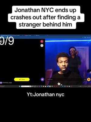 He’s a crash out #jonathannyc #fyp #foryou #fypシ #viral #monkeyapp 