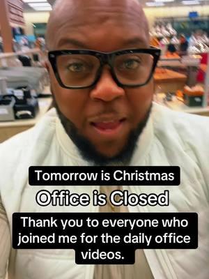 Hey everyone! It's time to travel home for Christmas. Thank you to everyone who joined me over the last few weeks for my daily Christmas videos. Now, let's stop by #buckees and head home. Have a great day, and Merry Christmas! #christmas #creatorsearchinsights #officelife 