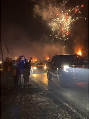 Merry Christmas Eve from Louisiana! Lighting the Bonfires to lead thr way for PaPa Noel! 🔥 #christmas #fyp #bonfireseason 