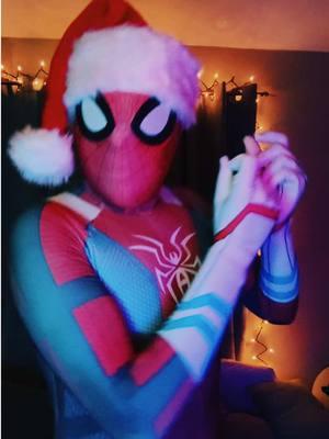 #spiderdeku #spiderdekucosplay #spiderdeku💚🕷 #Christmas #myheroacademia 