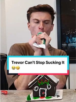 Trevor Can't Stop Sucking It😭🤣 #sarasaffari #sarasaffariclips #trevorwallace #rizz 