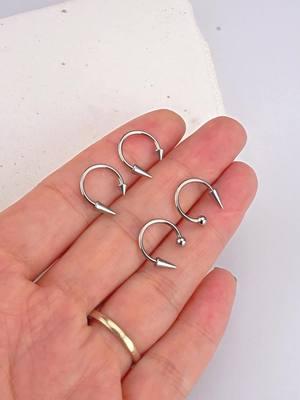 Deal! 4pcs horseshoe setpum under $7! #nosering #nosehoop #piercing #horseshoe #ouferbodyjewelry 