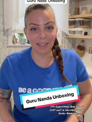 This was the BEST Christmas present today! A box full of my favorites from @GuruNanda LLC I cannot wait to dive mouth first into all of this! #ad #gurunanda #fluoridefree #nofluoride @Pearl 🧷💙 