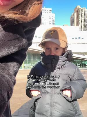 He was thrilled once we got inside the theater I swear 😂🫠🥶 #freezing #toddlersoftiktok #kidsoftiktok #boymom #blackgirlmagic 