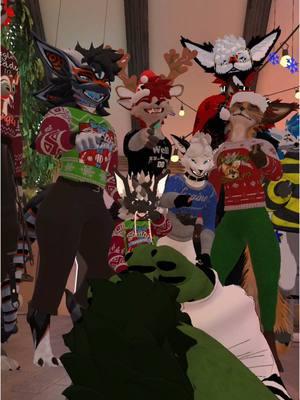 Merry Christmas everyone :3 🎄 @Polaris @Ahti @Skyr @Kuda Fox @Wasabi @Avo @Fire Ash  @Bambu @ChickenRage @Lemon Fox @DeliriousJax @-Rinz- @~Miko~ @lobo🔜TFF @cappsami  #fyp #fbt #furry #furryfandom #furrytiktok #vrchat #vrfurry #vrcfurry #furryvrc #christmas 