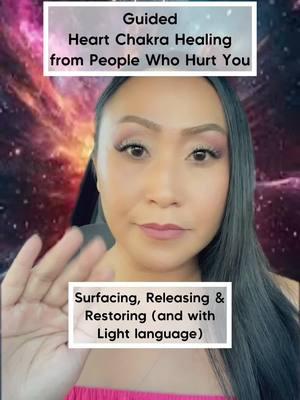 Guided Heart Chakra Healing from People Who Hurt You ❤️ **** #144k #heartchakra #chakras #lightworker #lightworkers #spiritguides #lightlanguage #spiritualawakening #seraphimangel #spiritualtiktok #SpiritualJourney #Manifestation #HealingEnergy #Mindfulness #HigherConsciousness #ThirdEye #SpiritualGrowth #LawOfAttraction #ChakraHealing #PositiveVibes #Meditation #SoulPurpose #SpiritualMentor #FYP #Viral #TikTokViral