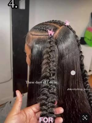 Omg this is soooo cute💕Love the amazing work from stylist @touchedby__tiff #fyp #hairtok #harinspiration #hairgoals #hairtransformation #hairtutorial #hairstyling#hairbundles #hairweaves #sewinweave #leaveoutsewin #partialsewin #versatilesewin #bodywavehair #bodywavebundles #naturalsewin #traditionalsewin #butterflybraids