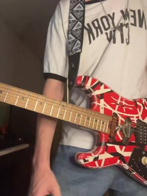 Dance The Night Away on my new EVH Frankie! #fyp #fypシ #foryoupage #foryou #vanhalen #frankenstrat #eddievanhalen #guitar #music 