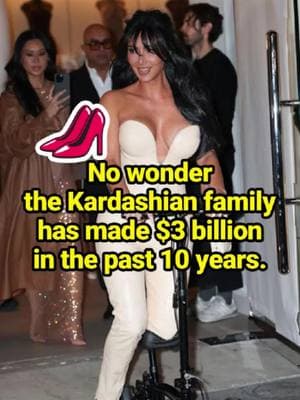 No wonder the Kardashian family has made $3 billion in the past 10 years.   #celebrity #fyp #KimKardashian #KrisJenner #Tracy Romulus