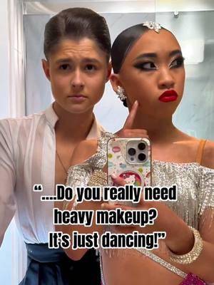 Over 20K negative comments that I I don’t need makeup for Latin dancing. It is a stage performance! #reaganto #latindance #latindancer #ballroommakeup #ballroomhair #makeup #fypシ #fypシ゚viral #fyppoppppppppppppppppppppppp #dwts 