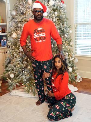 This is your sign to do an awkward photo shoot with your partner. #ChristmasShenanigans #HeBeWithTheShitsToo #AwkwardShoot #merrychristmas #Chrisrmas2024 #MarriedCouples