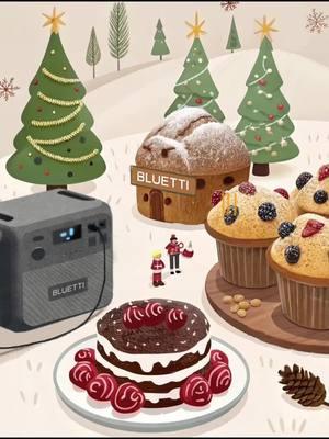 Unwrap surprise with us❄️Let’s enjoy this holiday together 🎄🌟🎁🙌🏼 #BLUETTI #bluettipower #christmas #Love 