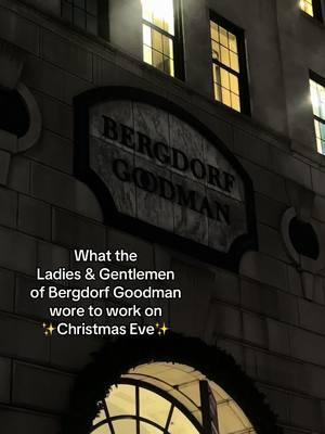 #bergdorfgoodman #christmaseve 