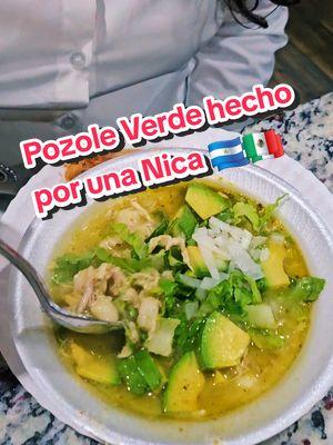 Le hice a mi familia Pozole Verde #nicaraguensecocinandopozole #pozoleverde #kiwidestroyer #🇳🇮 #🇲🇽 #comidamexicana@VirginiaSalgado30  #greenpozole @J Juan Valdez 