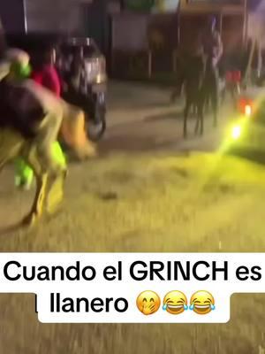 Cuando el grinch es llanero , puro llano , música llanera #joropo #musicallanera #venezuela #llanero #llanosorientales 