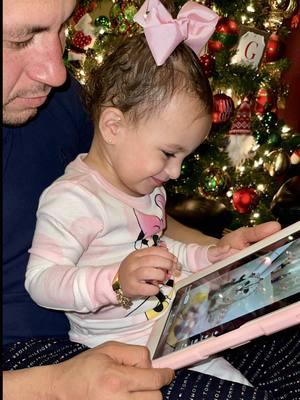 Feliz navidad mi güera mosa 💖 #ipad #apple #queseleantojaalareyna #girlmom 