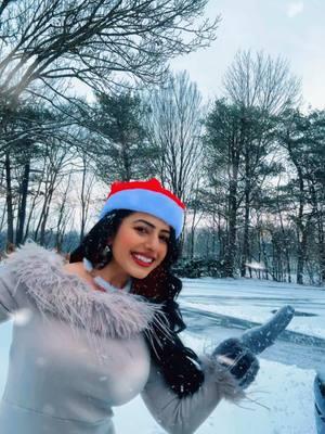 🧑‍🎄🎁🎄Happy Christmas #christmas #khaani #usa #snow #snowfall #newyork 