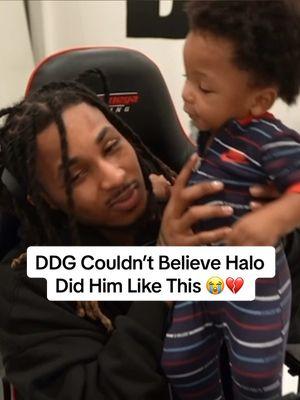 Halo too funny 😭❤️ #fyp #ddg #Halo #baby #hallebailey #1yearold #teetee #woowop #dub #aries #twitch #live #clips #Love #family #viral 