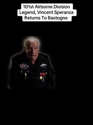 Vincent Speranza, Veteran of the 101st Airborne Division, returns to The site of the Battle of the Bulge, 65 years later #WWII #veteran #vincentsperanza #militaryhistory #101stairborne 