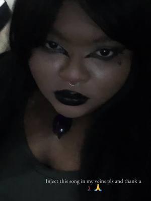 @vämpp ☠︎ @vamppmusic Guys her music will always be blaring in this household  🤟🏾🤟🏾 Check her out! #vampptrampp #fyp #alternative #goth #romanticgoth #xyzbca #newfavsong #gothic #gothboy #gothgirl #foryou #makeupinspo #altmakeupinspo #emo #early2000s #supportblackcreators #songrecommendations 