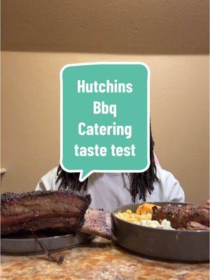 Hutchins Bbq Catering taste test 💕 would you try it ? 💕 #foodcritic @Hutchins BBQ 