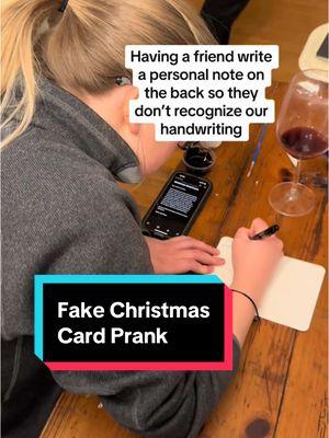 Sending a fake Christmas card from a random family to my parents 😂 Can’t believe it’s been a year. Merry Christmas and happy anniversary from the McCutchsons! #prank #christmas #christmascard #fyp #foryou #funny #family #trending #christmastiktok #prankwars #pranks #prankchallenge #holidays #santa #repost 