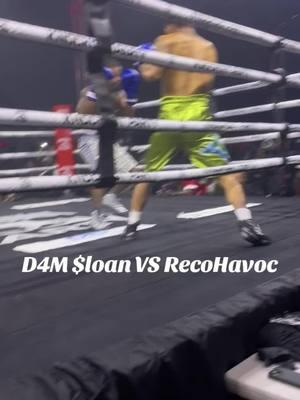 You’ll never see 2 Rappers going at it like real boxers like this 😈😈 #d4msloan #recohavoc #gillieandwalloknockoutparty 