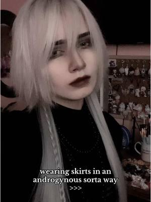 this skirt is so long i keep tripping on it 😭 #visualkei #vkei #vkeifyp #visualkeimakeup #vkeihair #vkeihairstyle #jfashion #alternative #alt #undertaker #sephiroth #finalfantasy #finalfantasy7remake #blackbutler #pinterest #fypシ 