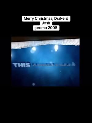 Merry Christmas, Drake & Josh promo 2008 #drakeandjosh #nickelodeon #merrychristmas #merrychristmasdrakeandjosh #2008 #nostalgia 