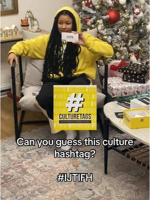 Can you guess this culture hashtag? #ijtifh #culturetags #funnyreaction #GameNight  #christmas  #familygame 