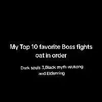 My Personal list (my opinion obviously)#namelessking #godfrey #soulofcinder #sisterfriede #messmertheimpaler #maleniabladeofmiquella #isshintheswordsaint #sunwukong #baylethedread #slaveknightgael #darksouls3 #eldenring #blackmythwukong #fromsoftware #fyp #2024 