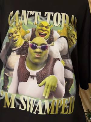 Because every day’s better with Shrek on your side. 💚🔥 #ShrekVibes #ImSwamped #SwampStyle #OgreLife #CartoonDrip #ShrekFans #FunnyTees #UnbotheredMood #PopCultureStyle #ShrekItUp #StreetwearVibes #GraphicHoodies #QuirkyFashion