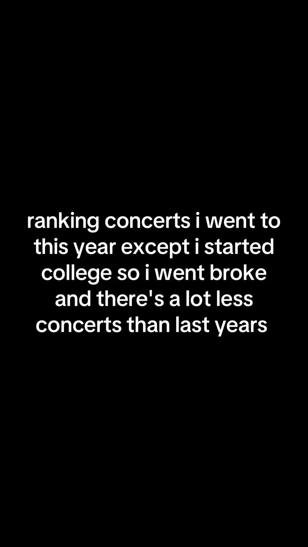 concerts this year were ok but i'm already so excited for next year we got aespa and tyler the creator AND TAEMIN oh my god im so hype #bayarea #concert #ive #onlyoneof #txt #lucy #ateez #colde #gemini 