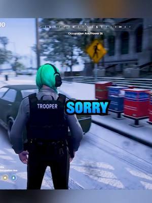 Hannibals first day back on the force seems to be going well (GhastlyHoney on Twitch) #ghastlyhoney #purplerp #gtarp #gtaroleplay #GamingOnTikTok #gta5rp