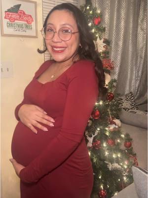 Iykyk that today is when we celebrate and enjoy our Christmas in the sala! Hope everyone has a fantastic Christmas and night! #nochebuenadiferente #navidad #christmasoutfit #pregnancytok #outfitforchristmas ##christmaspregnancy