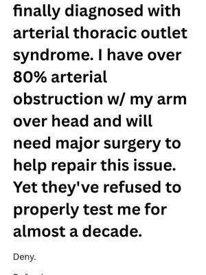 American health care = tragedy 💔 #america #health #ddd #thoracicoutletsyndrome 