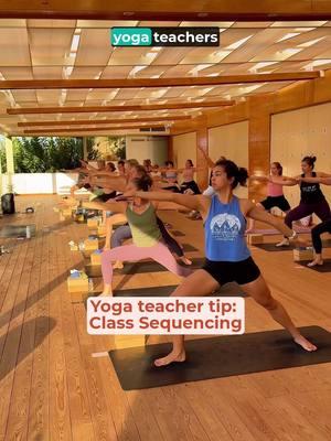 If you’re a yoga teacher, this is for you! Whether you're new to teaching or have been teaching for some time and struggle to create fun and engaging classes, I have some advice for you! We can do this in many ways, but the most significant impact we can make on how our students feel physically is through intentional sequencing. And, it doesn't have to be complicated! When creating class sequences, I look at poses that make similar shapes in the body but in different orientations. For example, if I'm teaching a class that builds up to Eka Pada Koundinyasana B, I will include poses like Triangle Pose, Side Plank with a bind, and Half Moon - all of these poses work the hips in the same direction and work really well together. That way, when we get to Koundi B, the journey we took to get there feels seamless and makes sense in my student's bodies. If you're a yoga teacher, I'd love to know how you like to sequence! Let me know in the comments below👇 . . . #armbalancetraining #yogabalancepose #yogabalanceact #yogabreath #onandoffthemat #yogaforbeginners #flexibilitytips #yogapracticeeveryday #handbalancing #yogatips #learnyoga #handstandtraining #yogastrength #yogaflexibility . how to arm balance yoga, how to do handstand, crow pose yoga, balancing yoga poses, yoga arm balances for beginners, arm balance yoga class, learn yoga arm balance